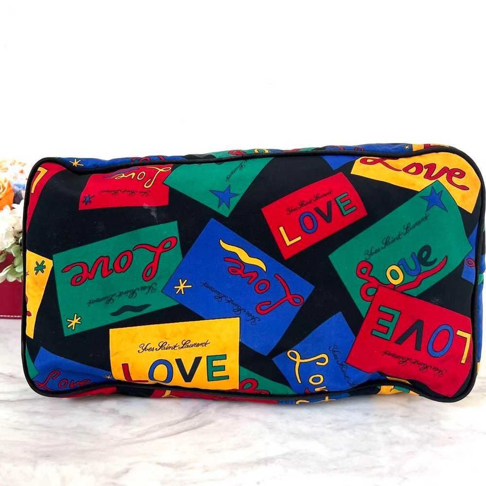 [YSL] Yves Saint Laurent Colorful Tote Bag Should… - image 6