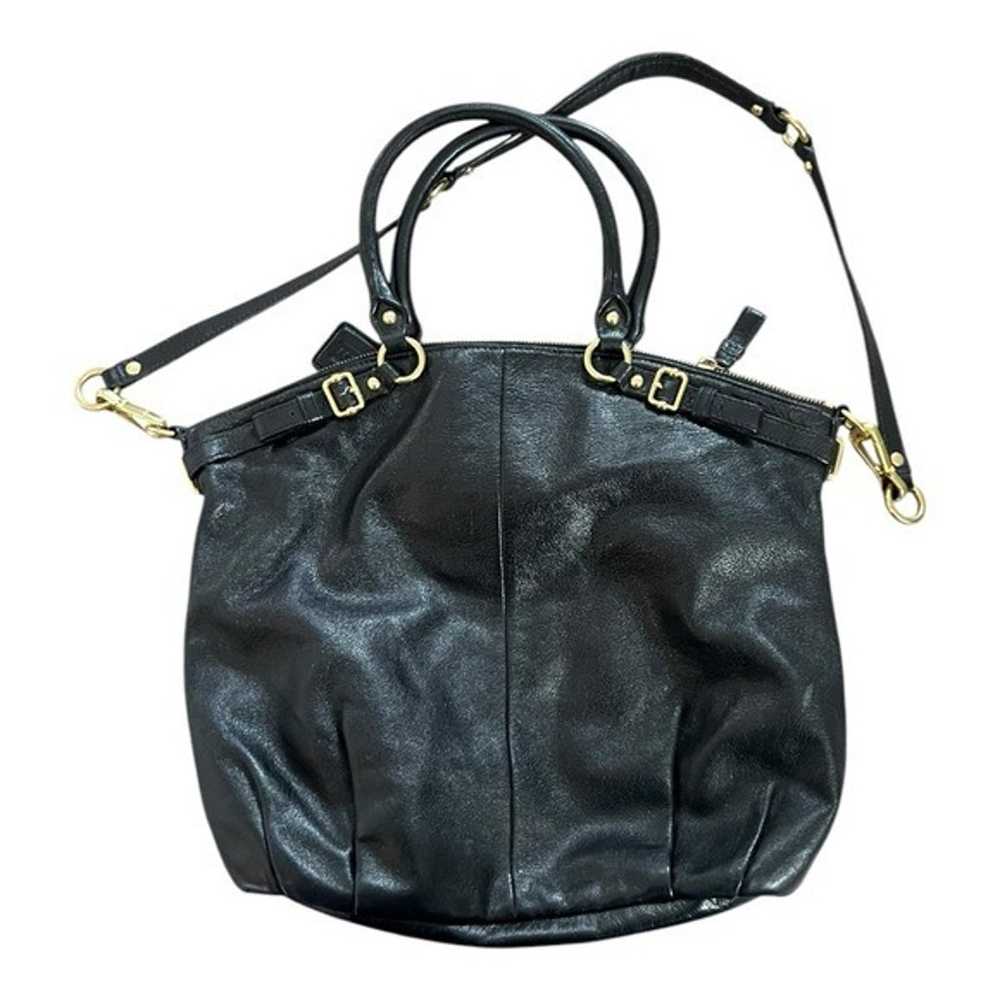 Coach Madison Leather Lindsey Satchel #18641 Blac… - image 3