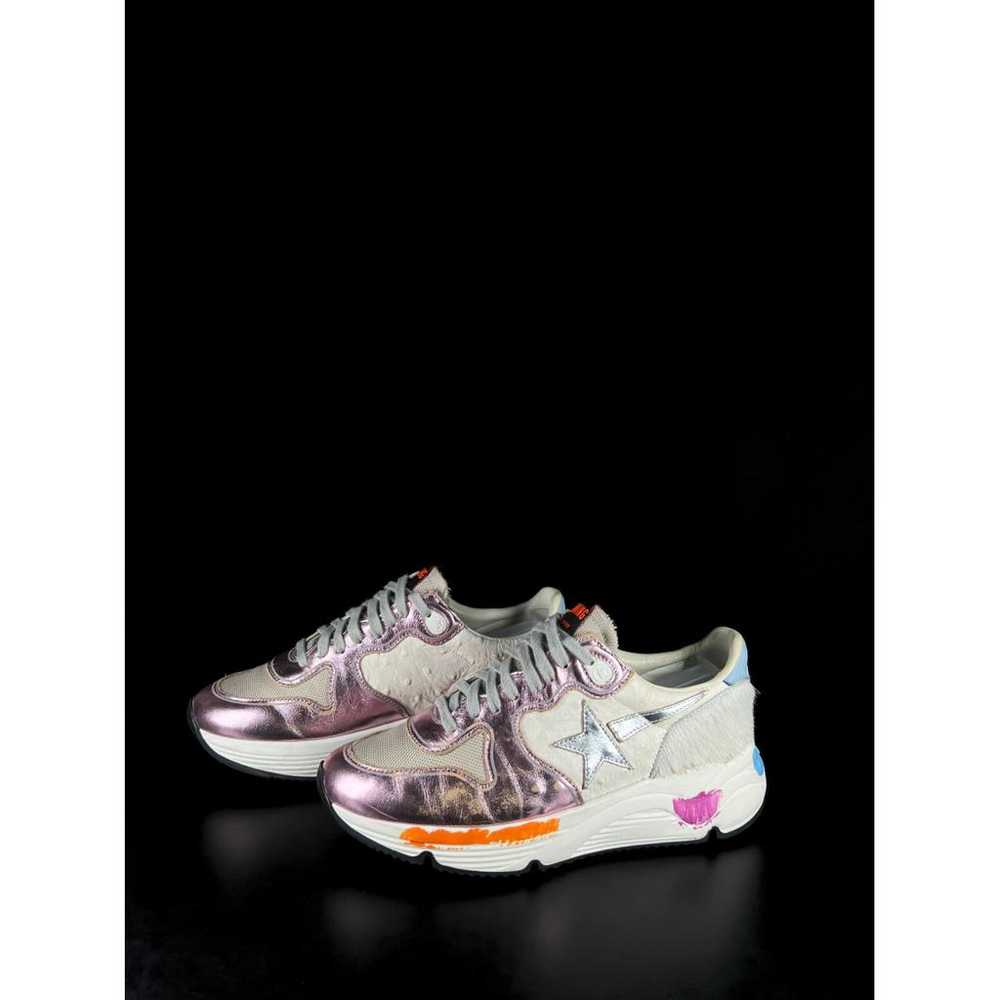 Golden Goose Running leather trainers - image 10