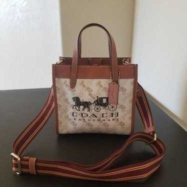 NWOT Coach Horse Carriage Tote