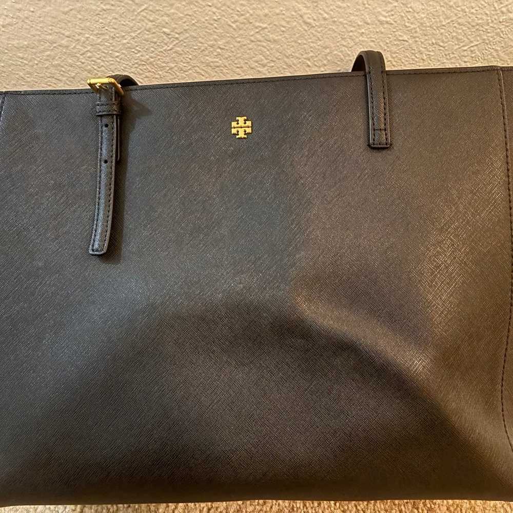 Tory Burch Large Emerson Tote (Black) - image 2