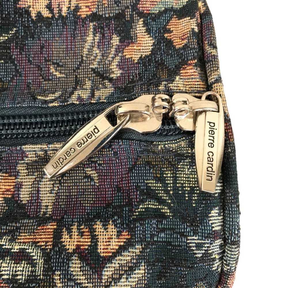 PIERRE CARDIN Floral Carry On Weekender Bag Vinta… - image 6