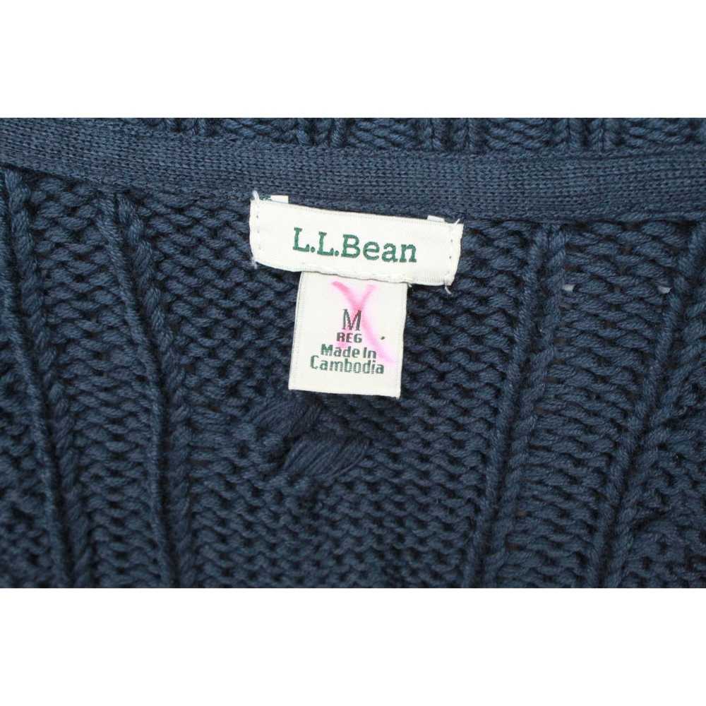 L.L. Bean LL Bean Women's Double L Cable Sweater … - image 8