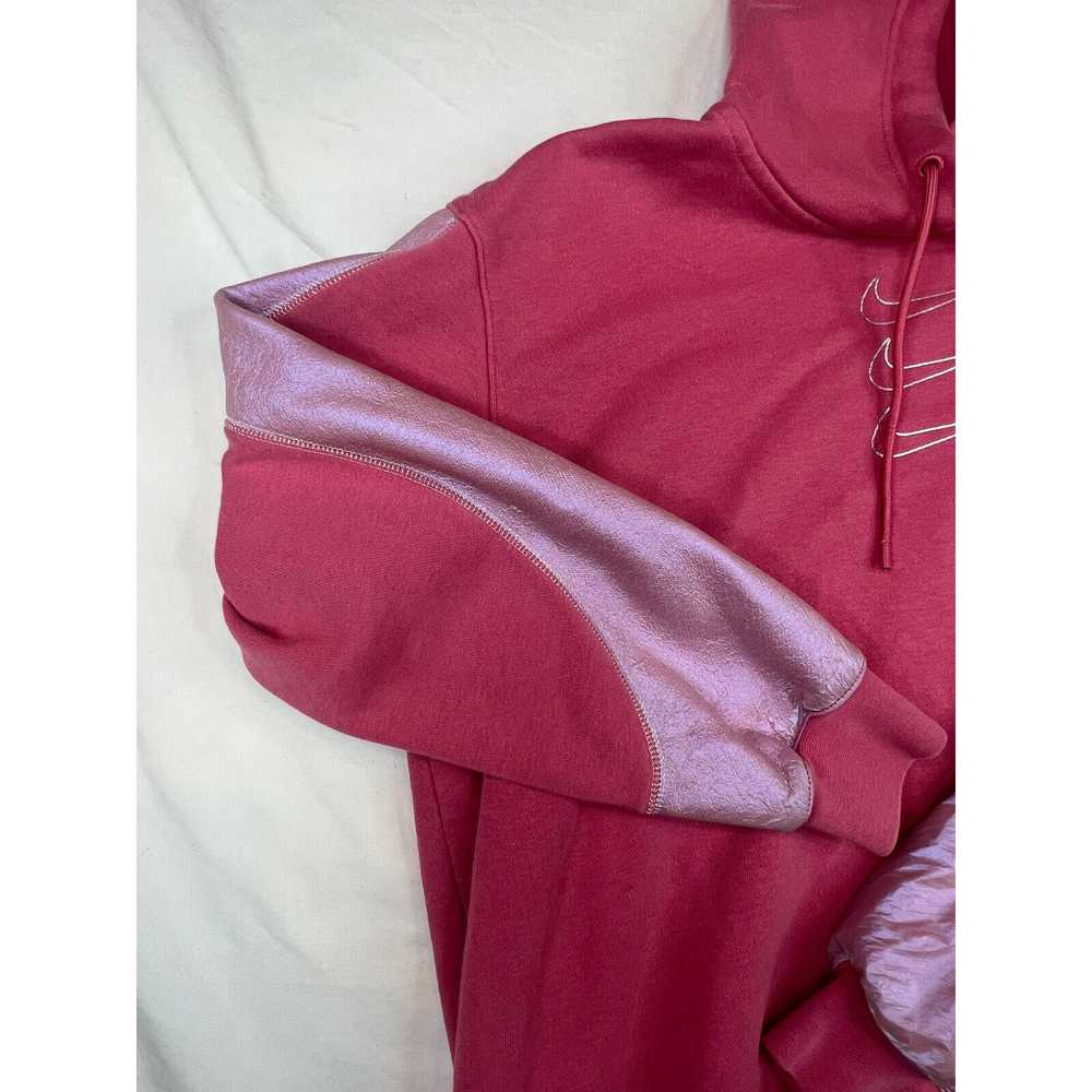 Nike Nike Hoodie Womens Extra Small Pink Shimmer … - image 3