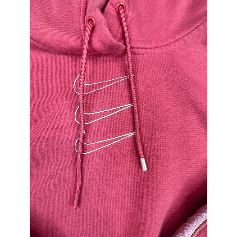 Nike Nike Hoodie Womens Extra Small Pink Shimmer … - image 4