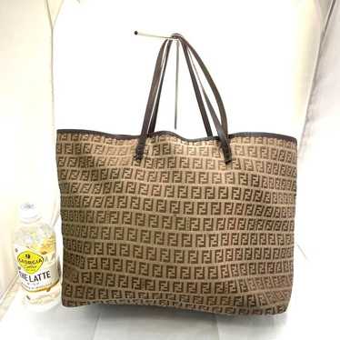 FENDI Zucca Pattern Tote Bag Shoulder Tote