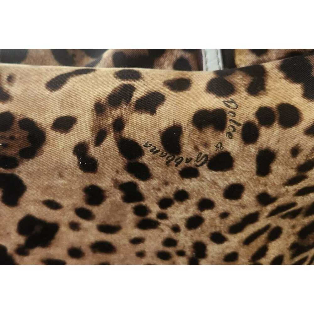 DOLCE GABBANA LEOPARD TOTE BAG - image 6