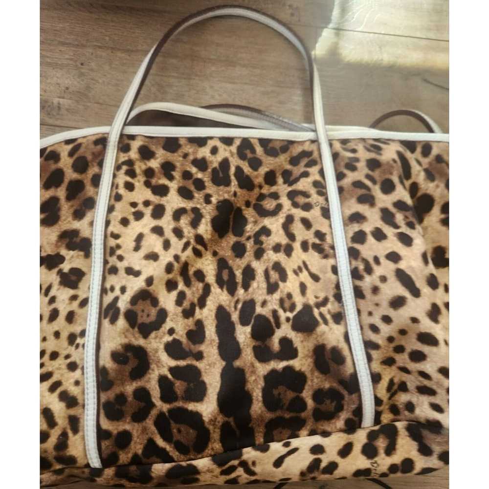 DOLCE GABBANA LEOPARD TOTE BAG - image 9