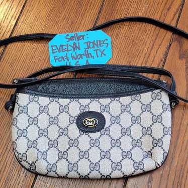 #472 Gucci Navy Mini Crossbody