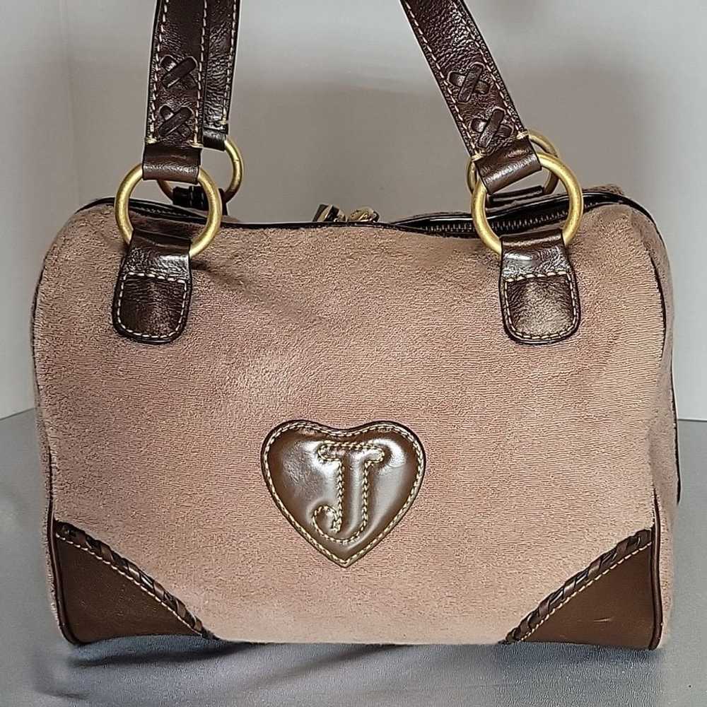 Y2k Vintage Juicy Couture Brown Terry Cloth Speed… - image 3