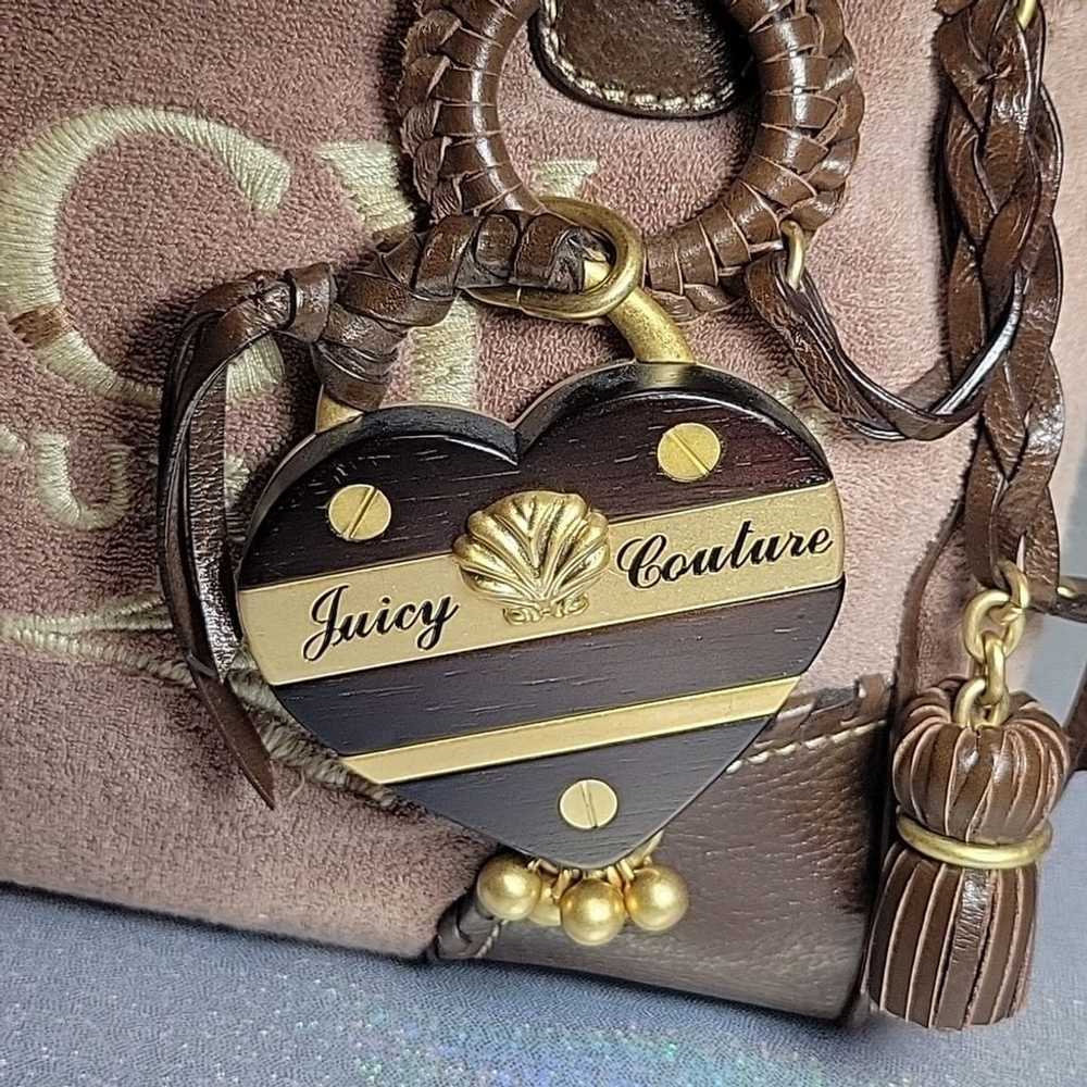 Y2k Vintage Juicy Couture Brown Terry Cloth Speed… - image 9