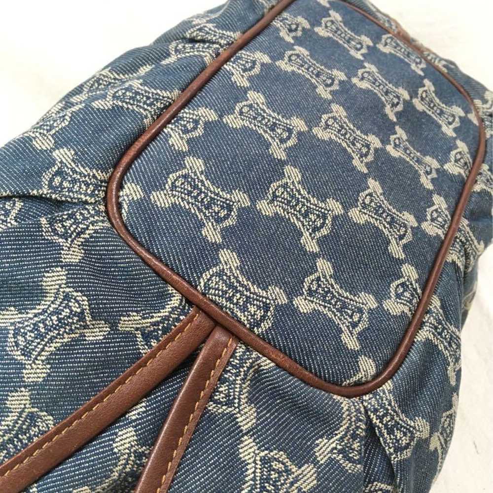 Beautiful item, Celine Macadam denim shoulder bag… - image 3