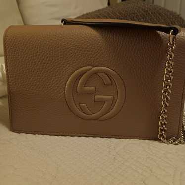 Gucci Soho Wallet On Chain/Crossbody