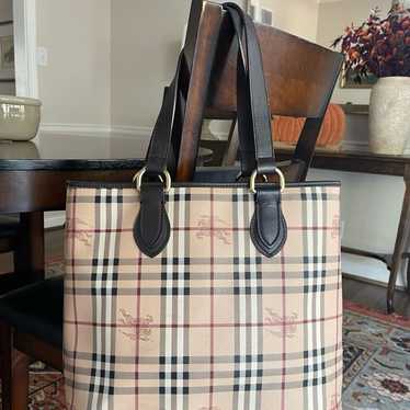 Burberry Haymarket Check Onslow Shoulder Bag - image 1