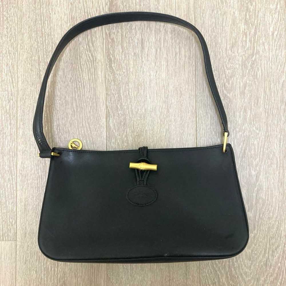 Longchamp Black Shoulder Bag - image 1