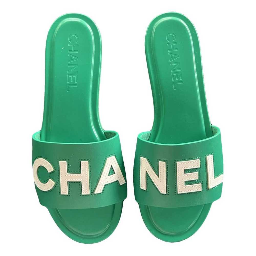 Chanel Leather sandal - image 1