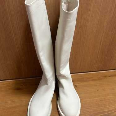 ZARA♡ Long Boots White Size 37 - image 1