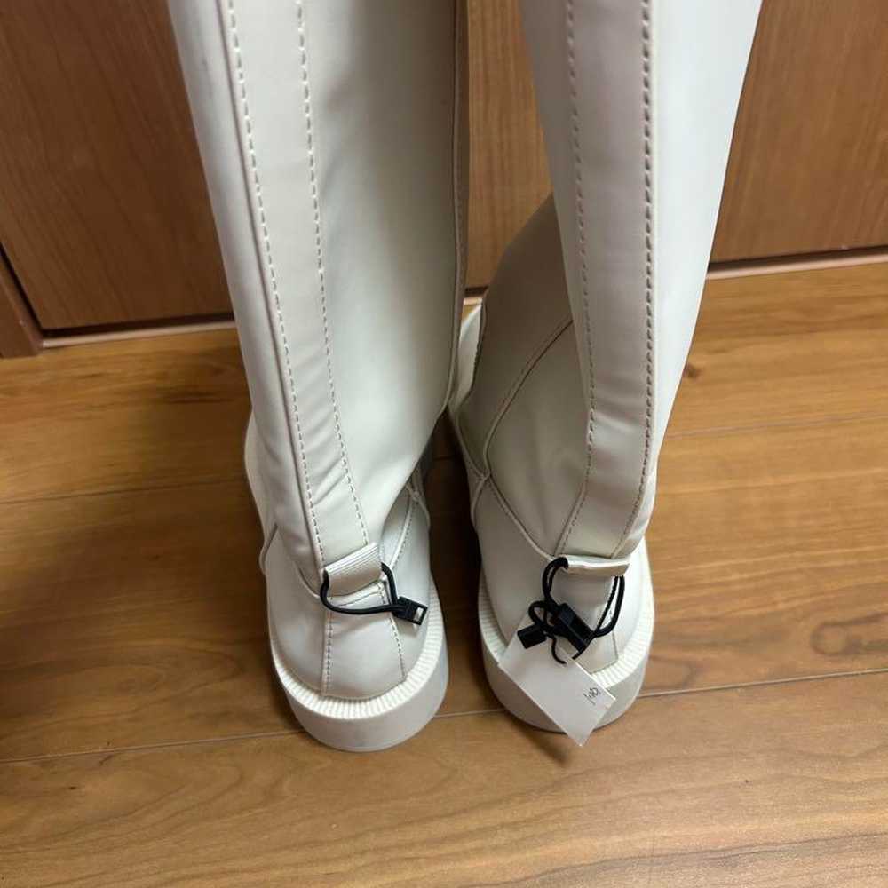 ZARA♡ Long Boots White Size 37 - image 2