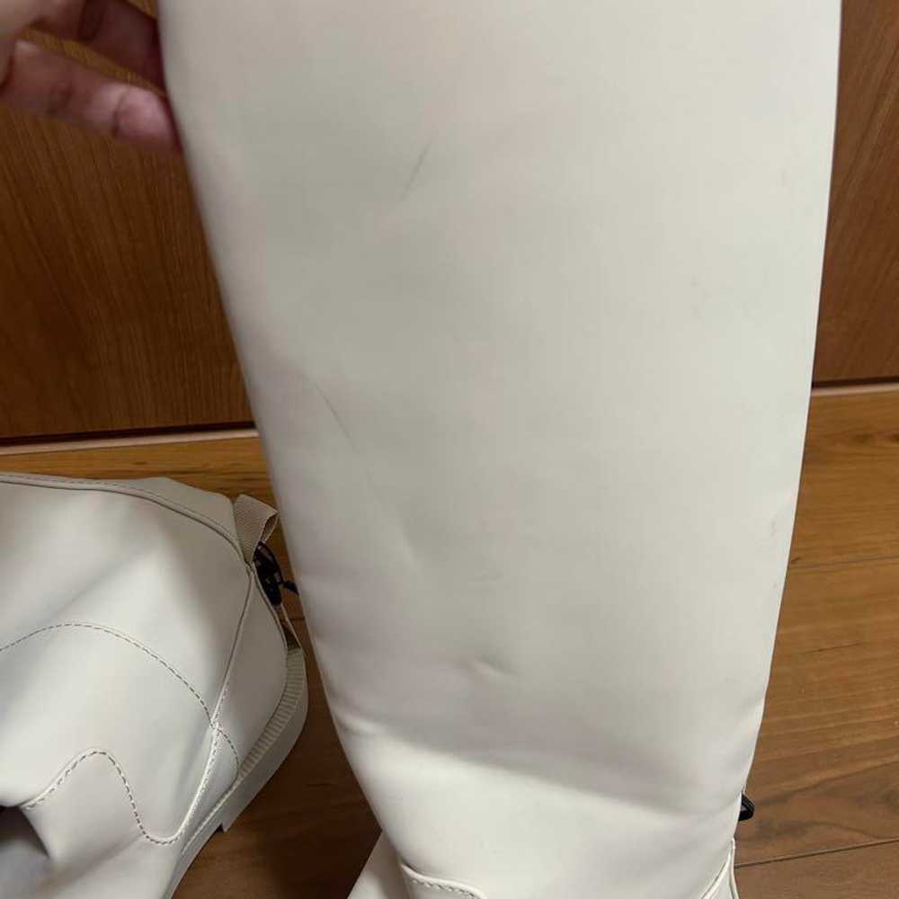 ZARA♡ Long Boots White Size 37 - image 3