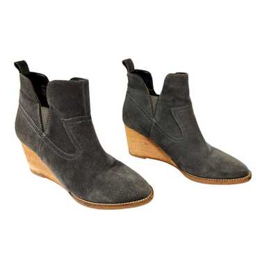 Blondo Wedge Bootie 7M Womens Irving Chelsea Water