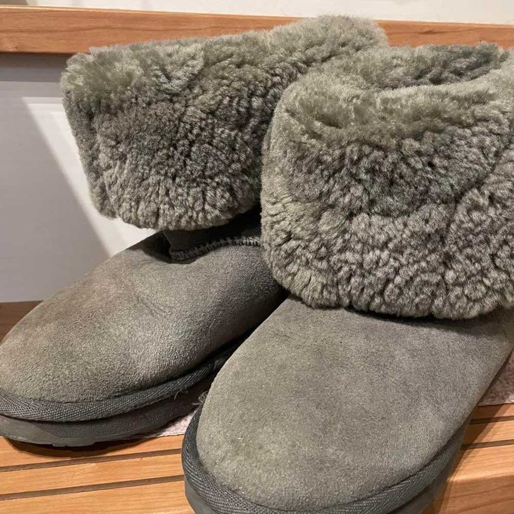 EMU Gray Sheepskin Boots - image 4