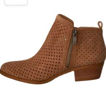 Lucky Brand Basel 3 Leather Ankle Booties