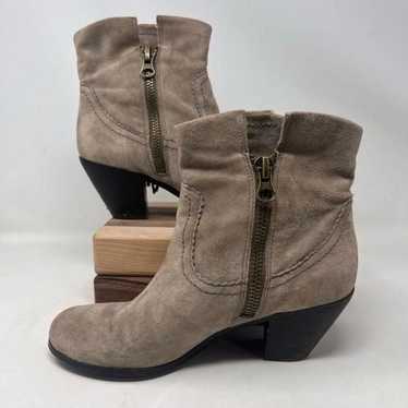 Sam Edelman Cloey suede Leather booties