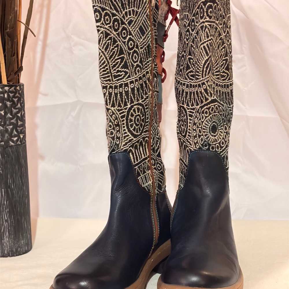 Socofy Vintage Bohemian Style Boots - image 6