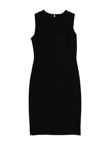 Tory Burch Shift Dress Black Sleeveless with Cowl… - image 1