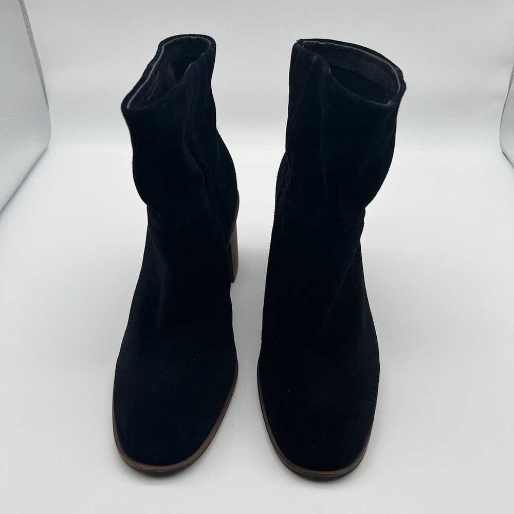 Lucky Brand Jicole Black Suede Bootie Size 9.5M - image 3