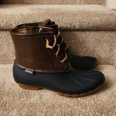 Skechers Women's Blue & Brown Waterproof Winter &… - image 1