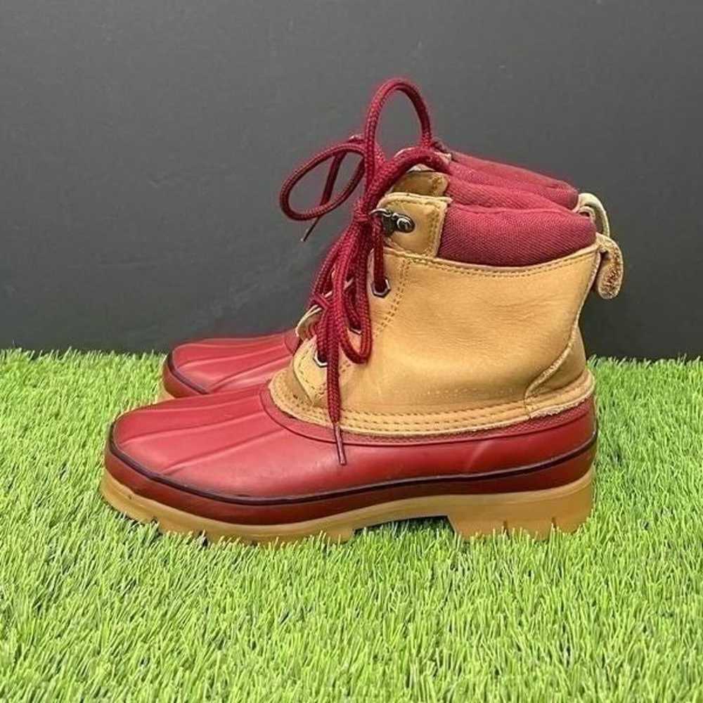 Lands End Red Duck Boots - image 2