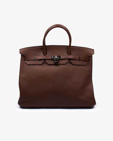 Hermes HERMES CACAO TOGO LEATHER PHW BIRKIN 40 - image 1