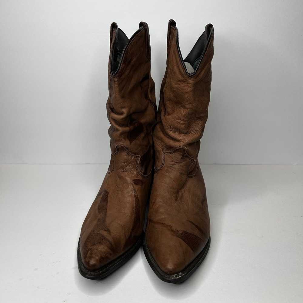 Vintage y2k 2000s Dingo suede leather boots 9.5 T… - image 2