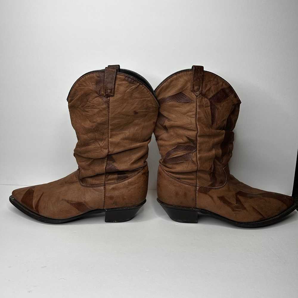 Vintage y2k 2000s Dingo suede leather boots 9.5 T… - image 4