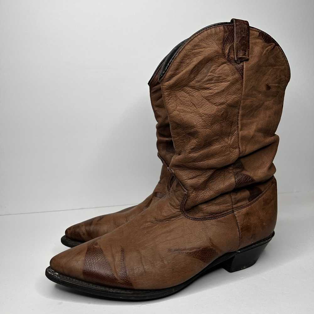 Vintage y2k 2000s Dingo suede leather boots 9.5 T… - image 8