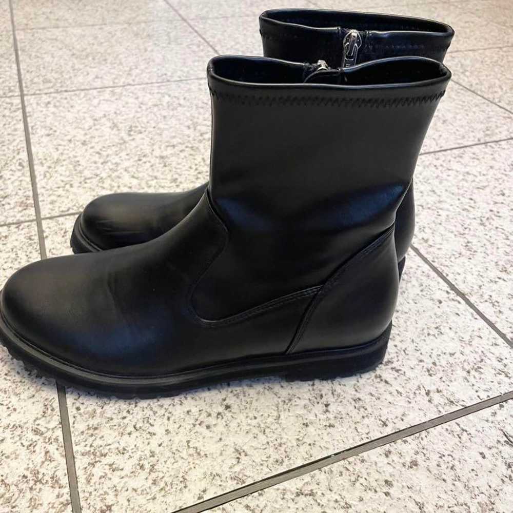 RANDA Black Side Gore Boots Size L - image 3