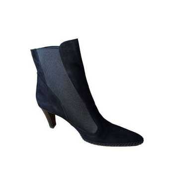 Banfi Zambrelli Evette Leather Boot Black Suede Wo