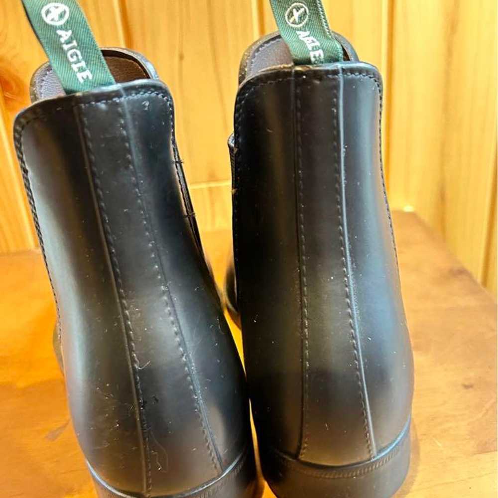 AIGLE Aigle Side Gore Rain Boots (Size 37) 23.5 - image 4