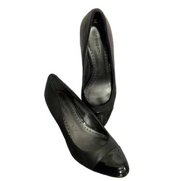 Other Adrienne Vittadini Black 2 Tone Wedge Heel S