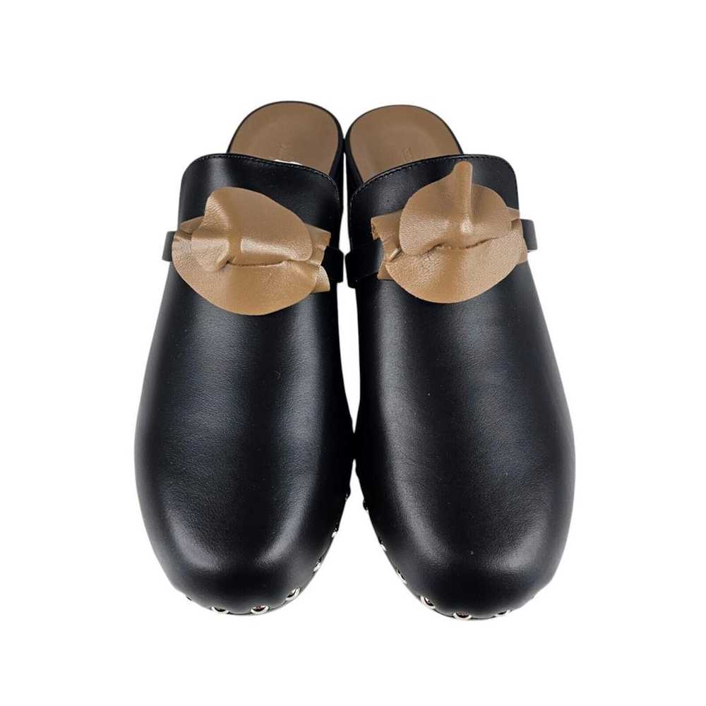 Hermès Carlotta leather mules & clogs - image 2