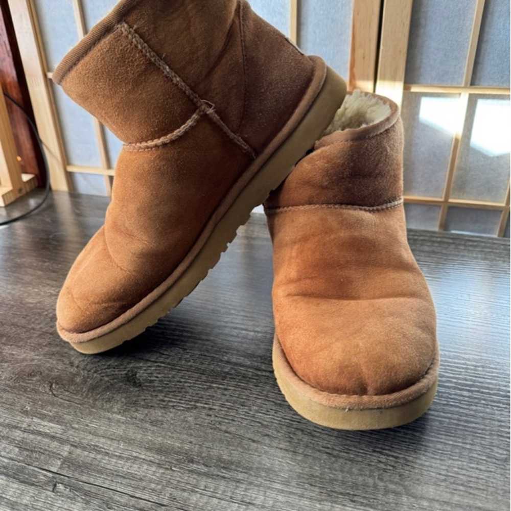 UGG AUSTRALIA women’s classic mini chestnut color… - image 11