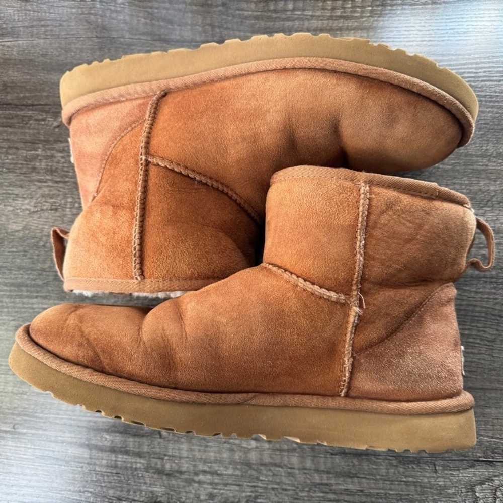 UGG AUSTRALIA women’s classic mini chestnut color… - image 1