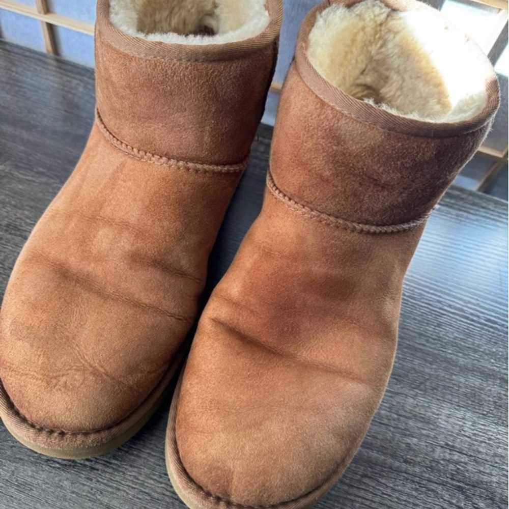 UGG AUSTRALIA women’s classic mini chestnut color… - image 9