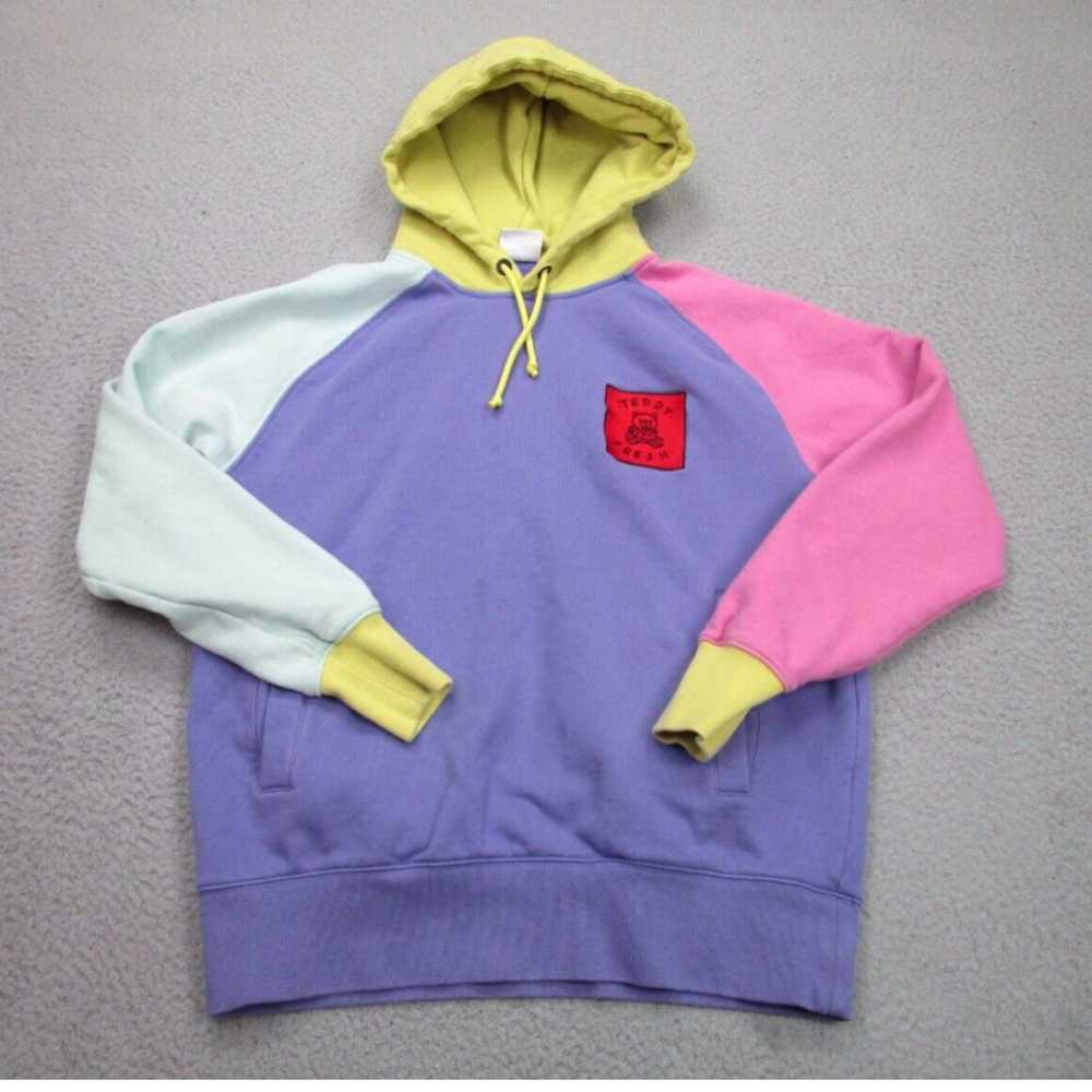 Teddy Fresh Teddy Fresh Sweater Mens Small Colorf… - image 1