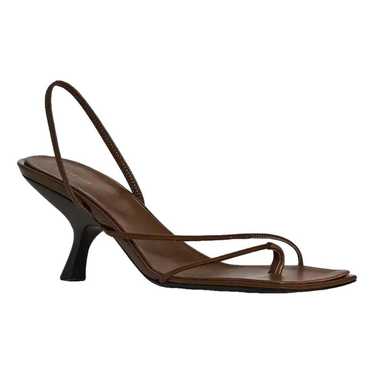 The Row Leather sandal