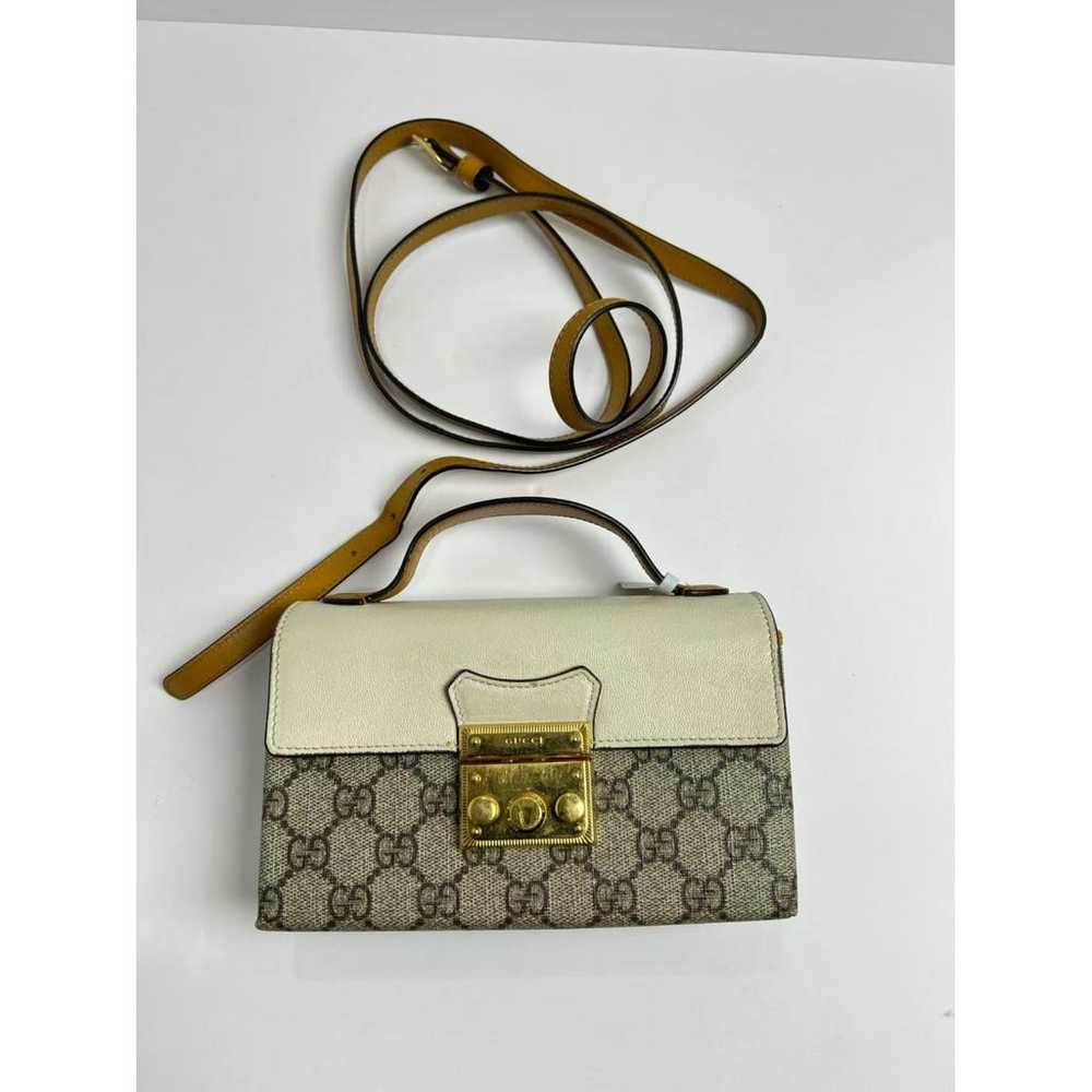 Gucci Padlock cloth handbag - image 5