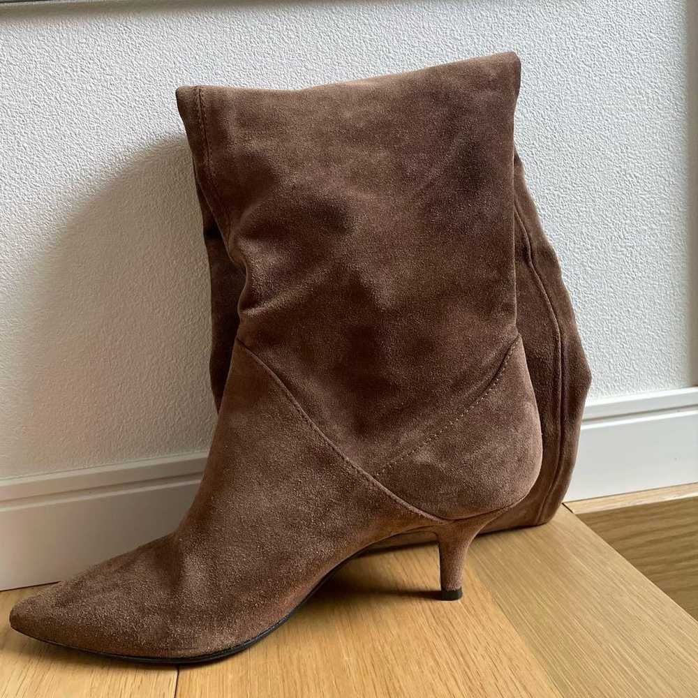 ROBERTO FESTA Long Suede Pointed Boots 36 - image 1