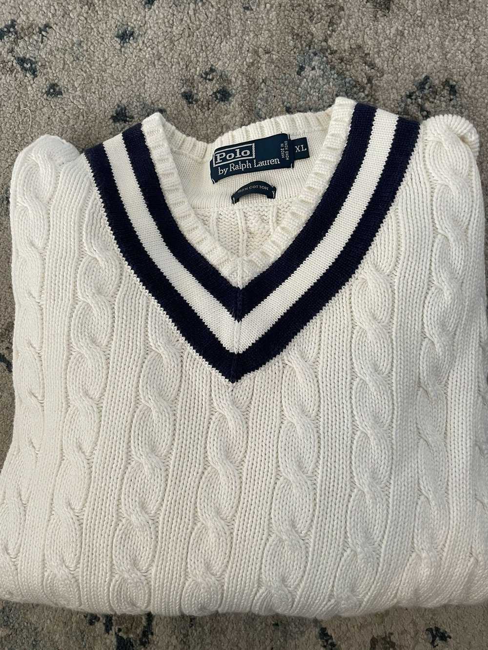 Polo Ralph Lauren × Vintage The Iconic Cable-Knit… - image 1