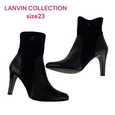 Lanvin Collection Ankle Boots Booties Black 23 - image 1